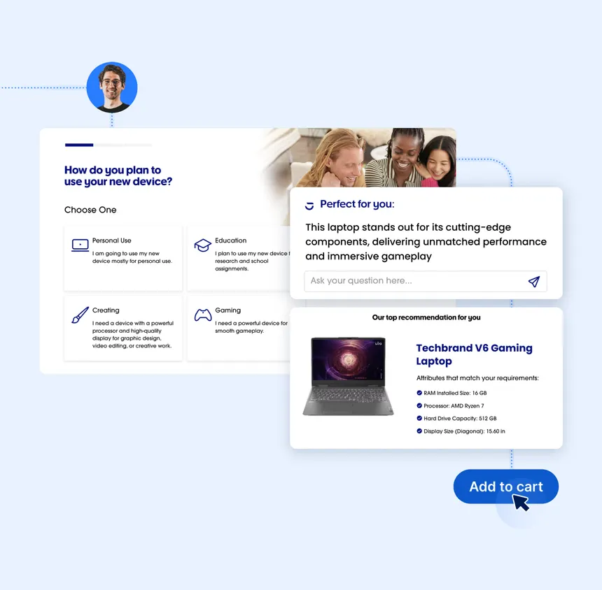AI-Powered Sales Advisor for Ecommerce